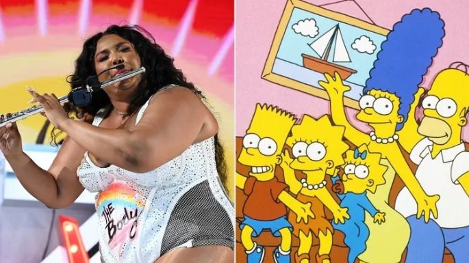 Lizzo muestra un adelanto de su participación en un nuevo episodio de 'Los Simpson' y así se ve