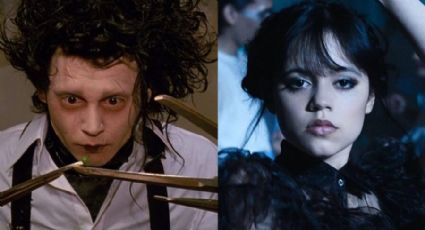 Jonny Depp y Jenna Ortega aparecerán juntos en una nueva serie sobre el famoso director Tim Burton