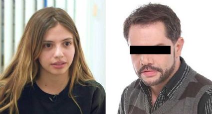 Inicia la marcha encabezada por Daniela Parra en apoyo al actor Héctor 'N' y contra la corrupción