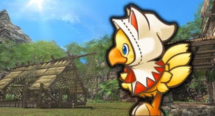 Fan de 'Final Fantasy' construye un conmovedor disfraz de Chocobo para un mago blanco especial