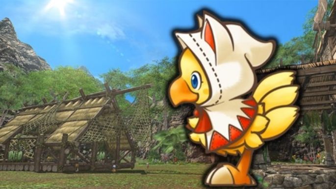 Fan de 'Final Fantasy' construye un conmovedor disfraz de Chocobo para un mago blanco especial