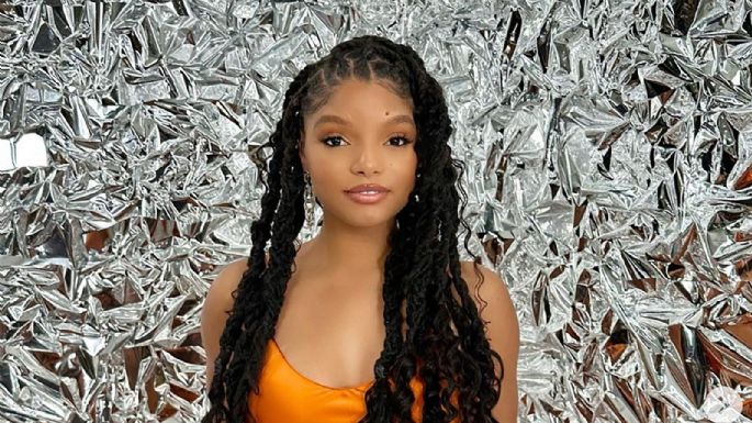 Halle Bailey comparte imágenes de BTS de los primeros días de grabación de 'La Sirenita'