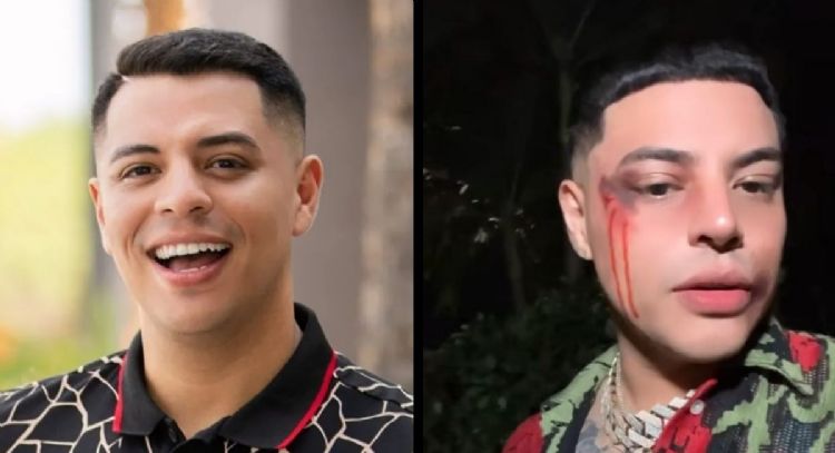 (VIDEO) ¡Qué dolor! Eduin Caz se lanza al público pero nadie lo atrapa y se mete tremendo golpazo