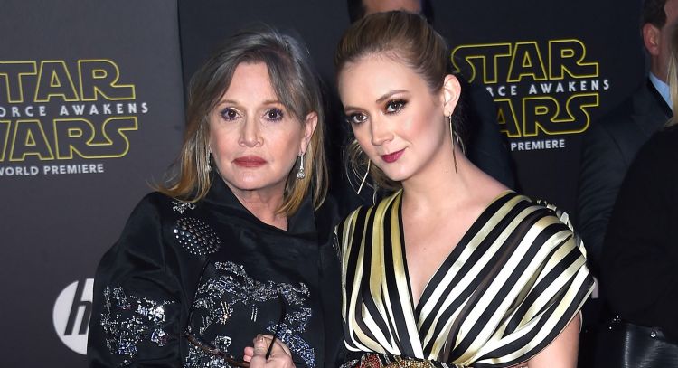 Billie Lourd decide no inviar a los hermanos de Carrie Fisher a la ceremonia del Paseo de la Fama
