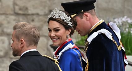 FOTOS: Kate Middleton acapara miradas al llegar con elegante 'look' a la coronación de Carlos III