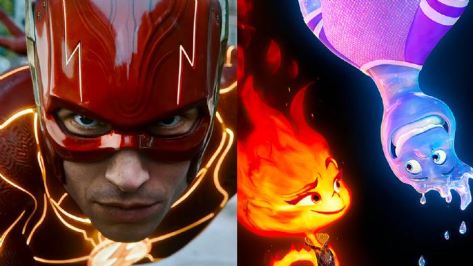 ¿Una mejor que la otra? 'The Flash' y 'Elemental' debutan en la taquilla este fin de semana festivo