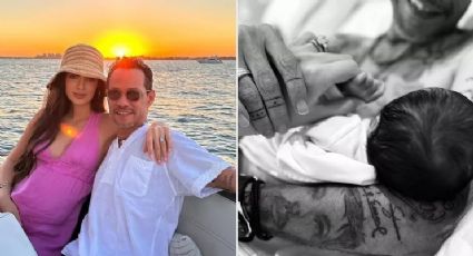 Marc Anthony celebra el día del padre dándole la bienvenida a su primer bebé con Nadia Ferreira