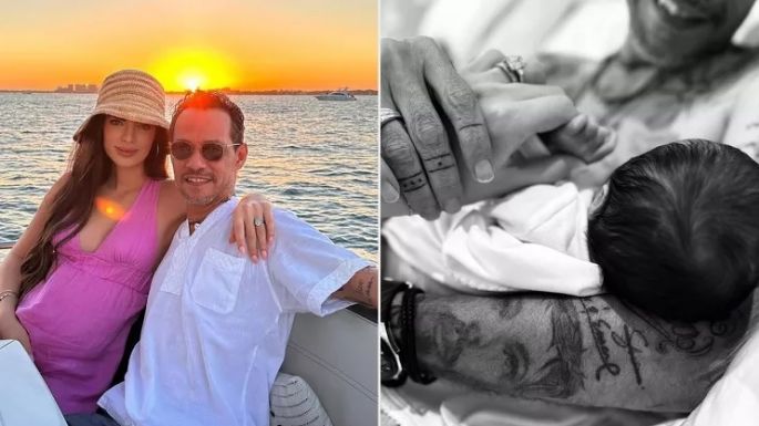 Marc Anthony celebra el día del padre dándole la bienvenida a su primer bebé con Nadia Ferreira