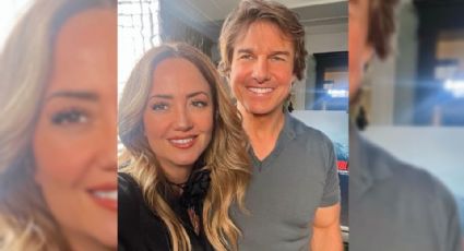 Andrea Legarreta presume en su Instagram una foto junto al actor Tom Cruise de 'Misión Imposible'