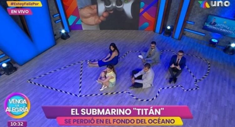 Tunden en redes a los conductores de 'Venga la Alegría' por decir esto del submarino desaparecido