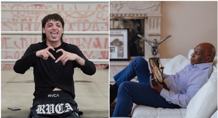 Peso Pluma sorprende con su colaboración junto a Mike Tyson para promocionar su disco 'Génesis'