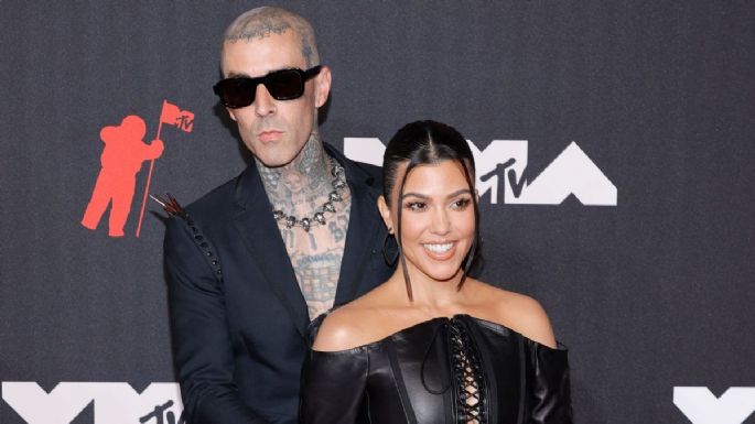 Felicidades: Kourtney Kardashian y Travis Barker anuncian emocionados el género de su próximo bebé