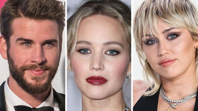 Jennifer Lawrence aclara si fue la 3ra en discordia en la relación de Miley Cyrus y Liam Hemsworth