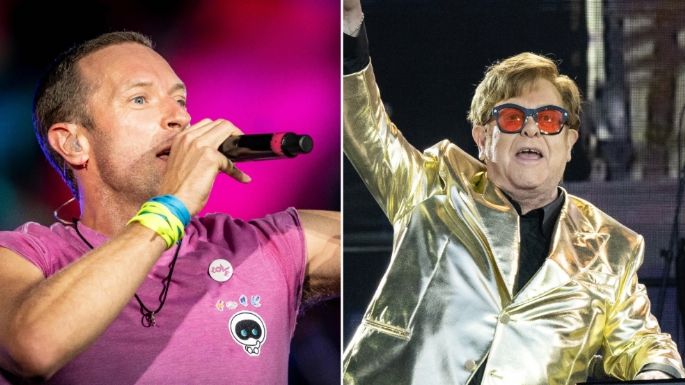 Coldplay rinde homenaje a Elton John durante el concierto final de despedida en Suecia; míralo aquí