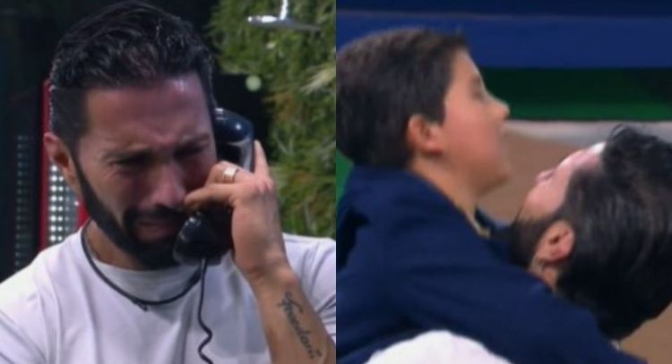 Poncho de Nigris rompe en llanto cuando recibe una visita especial en 'La Casa de los Famosos'