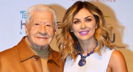 Aracely Arámbula recibe un valioso y sentimental obsequio del legado de Ignacio López Tarso