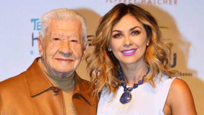 Aracely Arámbula recibe un valioso y sentimental obsequio del legado de Ignacio López Tarso