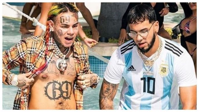 Tekashi 6ix9ine traería pleito contra Anuel AA; esta sería la razón por la que no se soportan