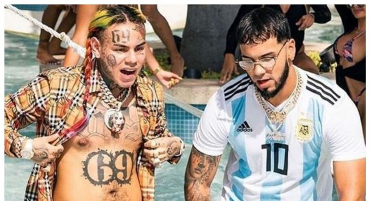 Tekashi 6ix9ine traería pleito contra Anuel AA; esta sería la razón por la que no se soportan