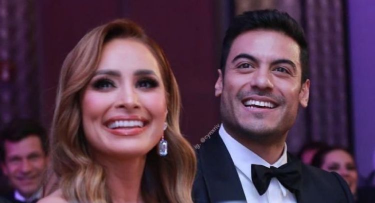 Cynthia Rodríguez confiesa que se enamoró de Carlos Rivera hasta que lo vio en ropa interior