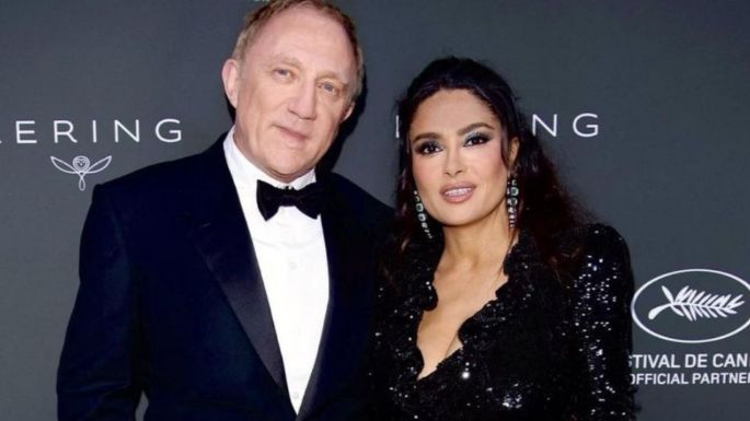 Expareja del esposo actual de Salma Hayek habla de cómo es su relación con la actriz mexicana