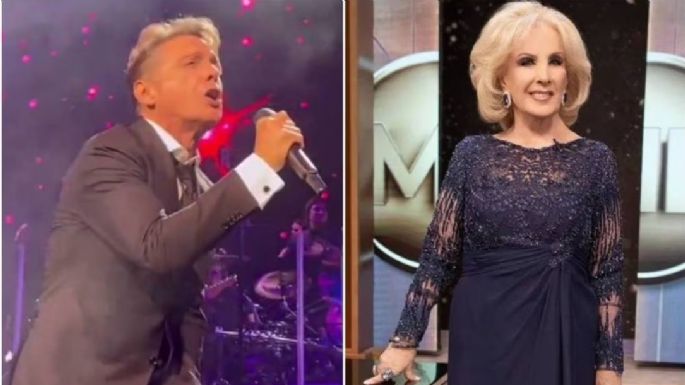 Luis Miguel baja del escenario en Argentina para dar un emotivo beso a esta conductora de televisión