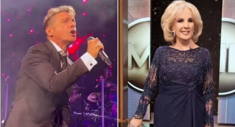 Luis Miguel baja del escenario en Argentina para dar un emotivo beso a esta conductora de televisión