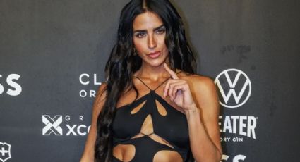 Bárbara de Regil presume figura con destacado conjunto azul y paraliza Internet