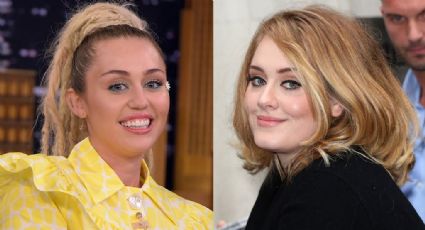 Adele elogia la nueva canción de Miley Cyrus 'Used to be Young' y ella le responde de vuelta