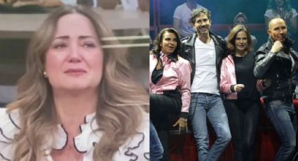 Elenco de 'Vaselina' rinde homenaje a la fallecida madre de Andrea Legarreta, conductora de 'Hoy'