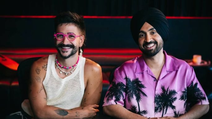 Camilo se une a la estrella de Bollywood, Diljit Dosanj, para lanzar el video de 'Palpita'