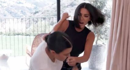 'The Kardashians': Aumenta la tensión entre Kourtney y Kim con jaloneos y golpes en la temporada 4