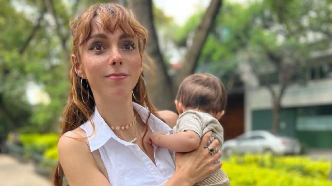 Natalia Téllez reaparece en Instagram y comparte tierna fotografía de su bebé; así la presume