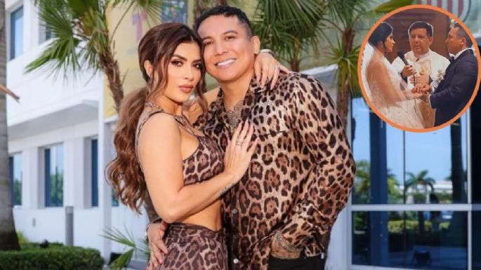 Edwin Luna y Kimberly Flores renuevan sus votos matrimoniales en romántica ceremonia en Las Vegas