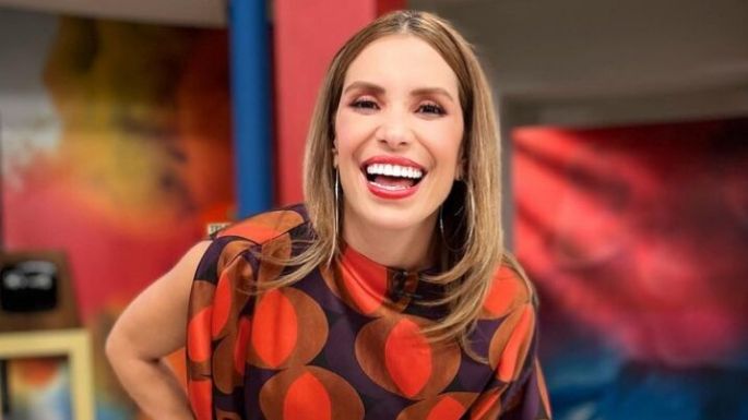 Andrea Escalona demuestra cómo lucir radiante desde el programa 'Hoy' y le llueven halagos