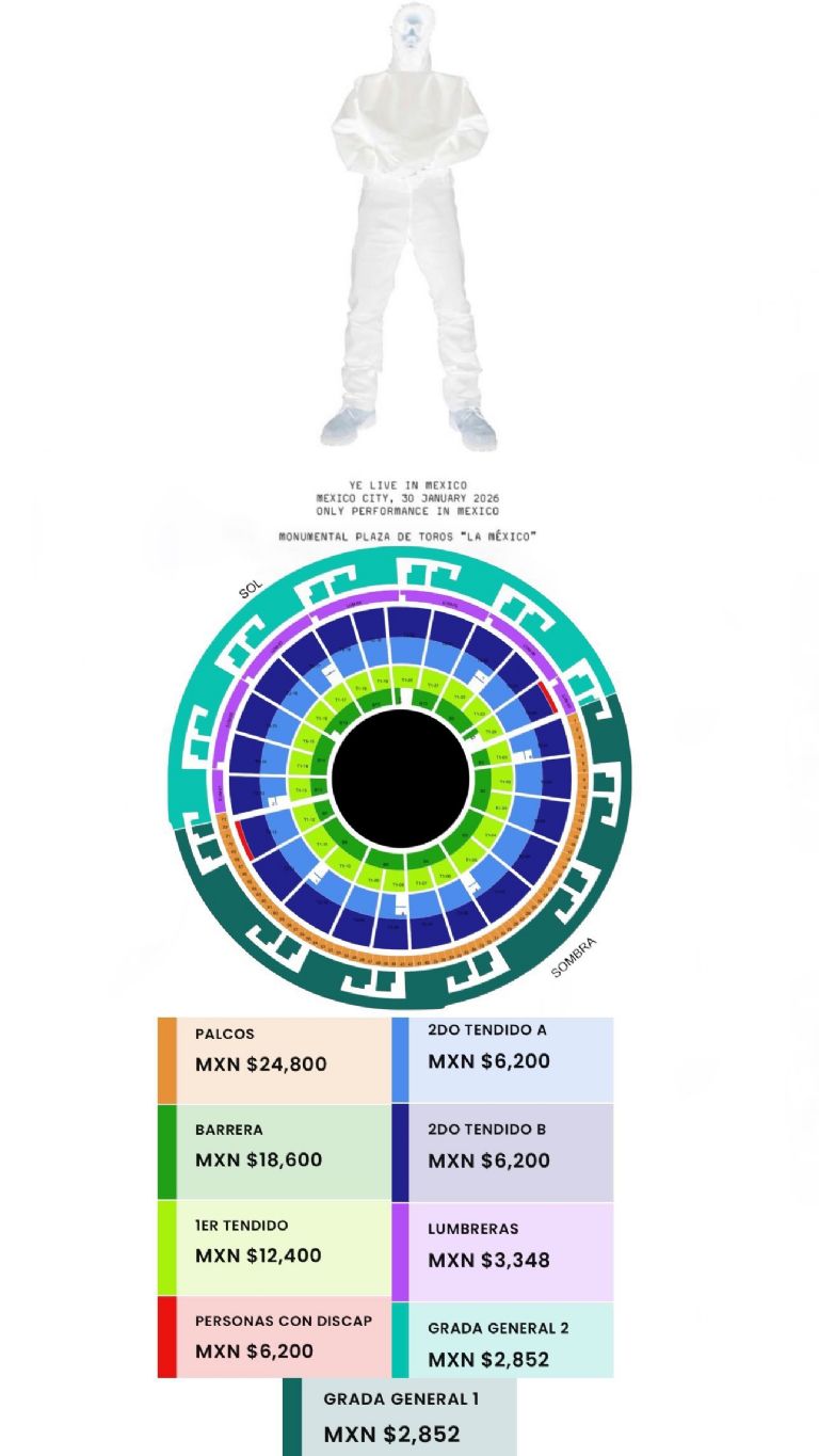 Precios del concierto de Kanye West