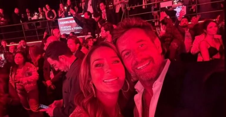 La foto de Gabriel Soto y Geraldine Bazán