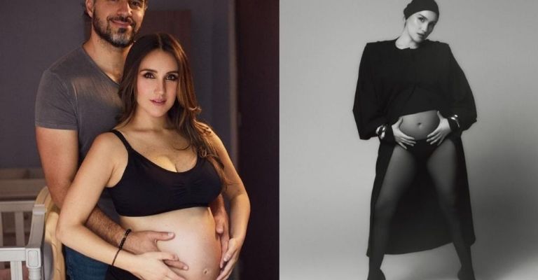 Dulce María comparte cómo vive su embarazo y reacciona a felicitación de los RBD