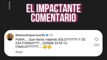 Hija de José Luis Rodríguez 'El Puma' reacciona al escándalo en avión de su padre