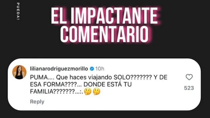 Hija de José Luis Rodríguez 'El Puma' reacciona al escándalo en avión de su padre