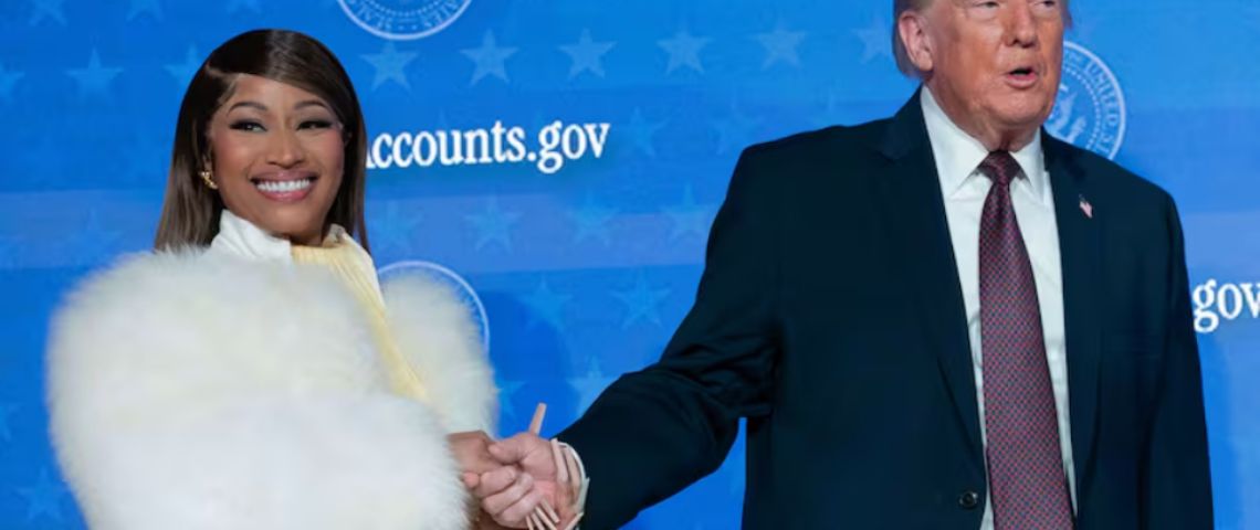 Nicki Minaj genera polémica por declararse "fan número uno" de Donald Trump